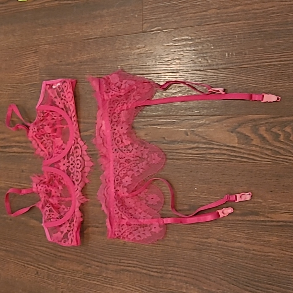 Pink lingerie medium